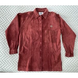 Vintage Pia Rucci Suede Shacket 4 Rust Western Ranch Cowgirl Boho/Fall